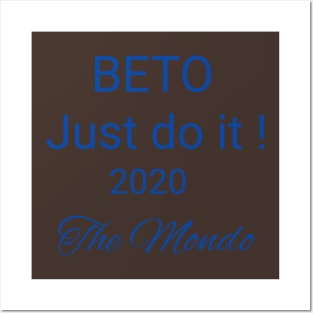 beto t shirt Posters and Art